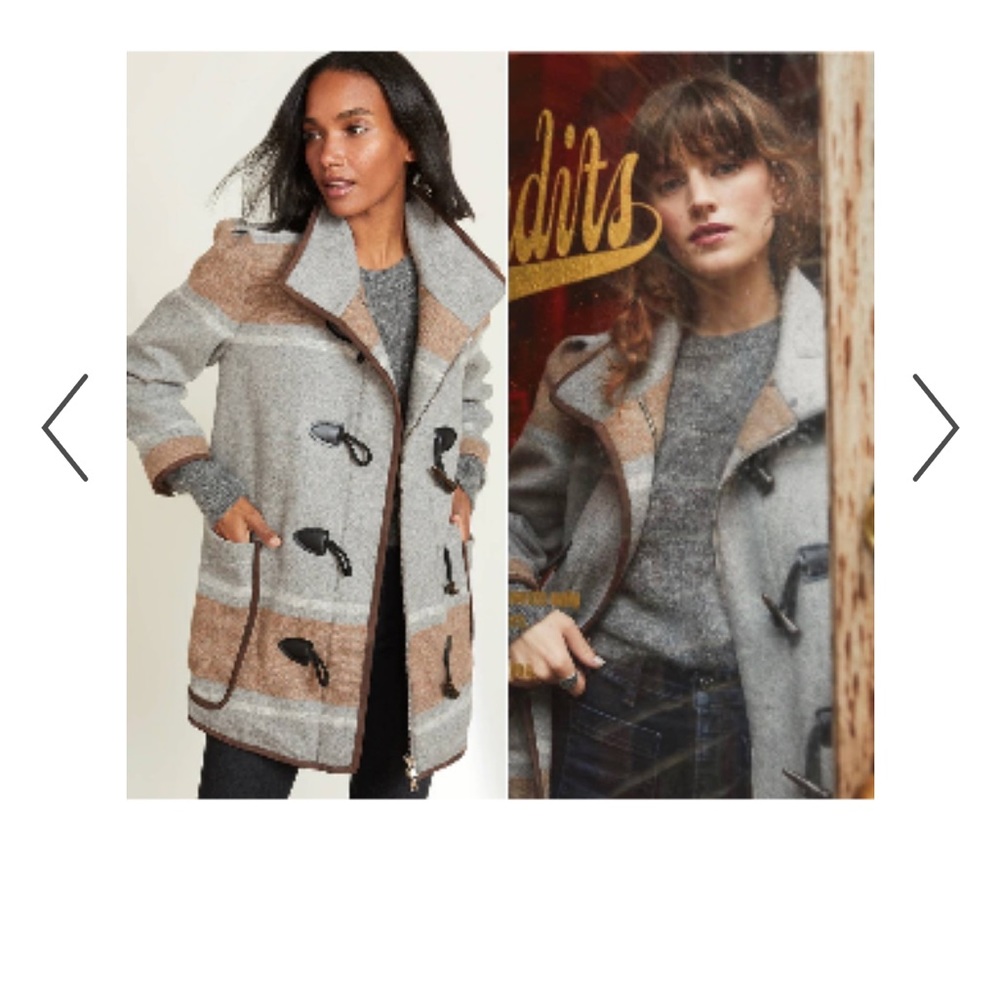 NWT - never worn Veronica Beard Toggle Dickey coat sz XS